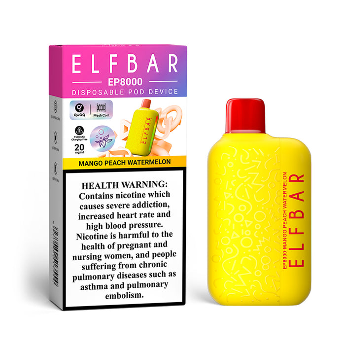 ELFBAR Disposable Vape EP8000 Puffs