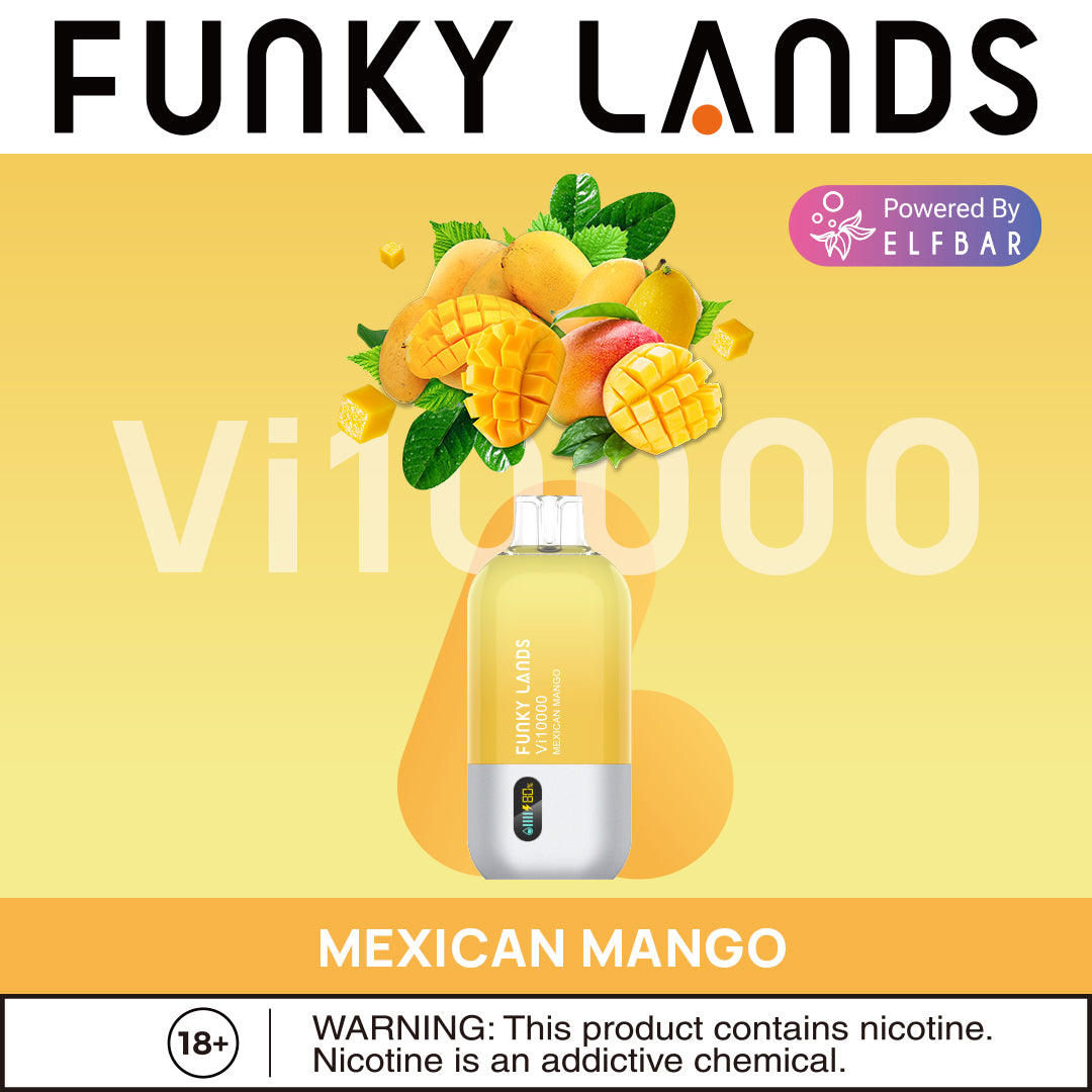 ELFBAR Vi10000 Disposable Vape Best Flavor Funky Lands