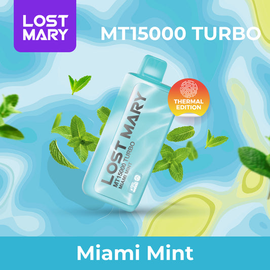 ELFBAR MT15000 TURBO Disposable Vape Miami Mint