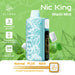 ELFBAR Nic King 30K Disposable Vape Miami Mint 1Pack (10 PCs)
