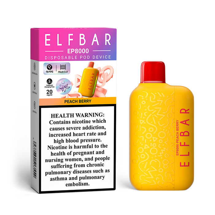 ELFBAR Disposable Vape EP8000 Puffs
