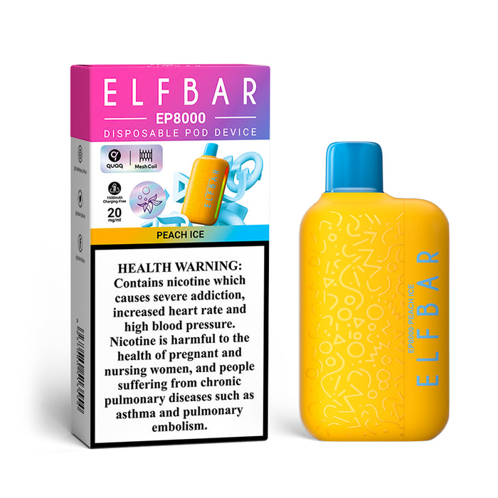 ELFBAR EP8000 2%Nic Disposable Vape
