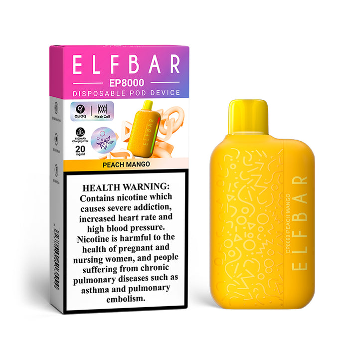 ELFBAR Disposable Vape EP8000 Puffs