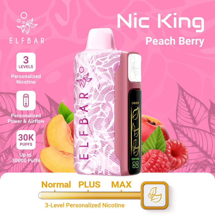 ELFBAR Nic King Disposable Vape (ALL FLAVOUR)