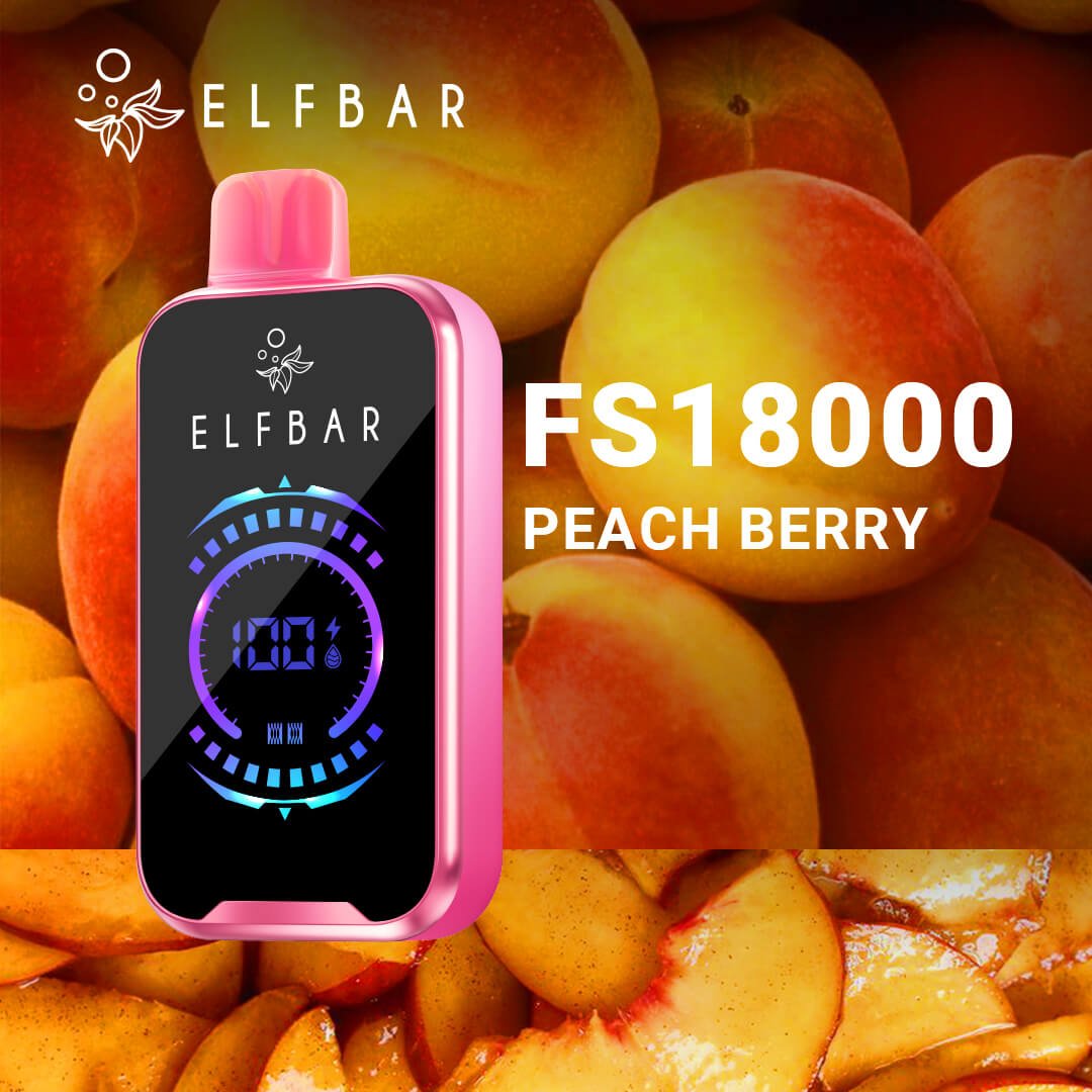 ELFBAR نفث FS18000 يمكن التخلص منه جديد 2024