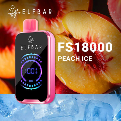 ELFBAR نفث FS18000 يمكن التخلص منه جديد 2024