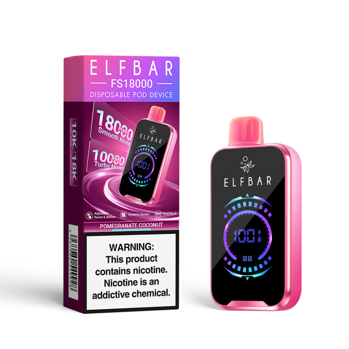 ELFBAR Disposable Vape FS18000 Puffs （All FLAVOUR）