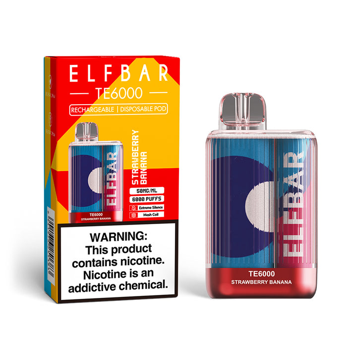 ELFBAR Disposable Vape TE6000 Puffs（ALL FLAVOUR）