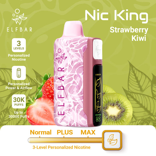 ELFBAR Nic King Strawberry Kiwi