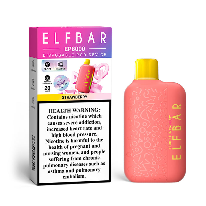 ELFBAR Disposable Vape EP8000 Puffs