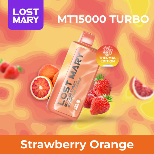 LOST MARY MT15000 TURBO Strawberry Orange 1Pc