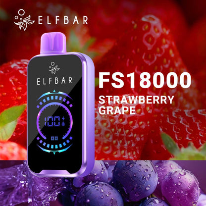 ELFBAR نفث FS18000 يمكن التخلص منه جديد 2024