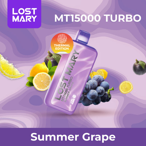 LOST MARY MT15000 TURBO Summer Grape 1Pc