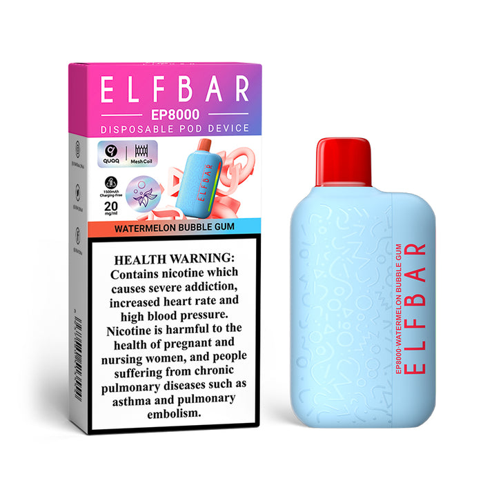 ELFBAR Disposable Vape EP8000 Puffs