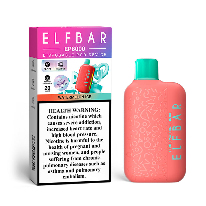 ELFBAR Disposable Vape EP8000 Puffs