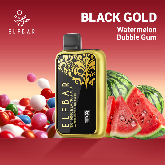 BC10000 BLACK GOLD Watermelon Bubble Gum