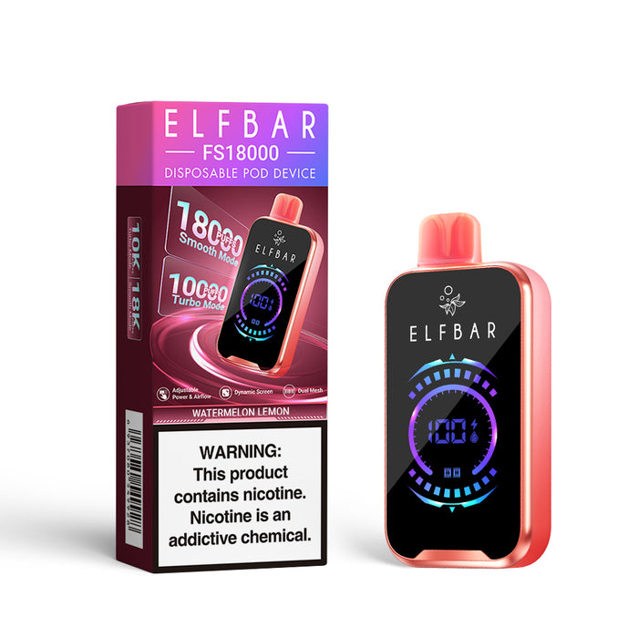 ELFBAR Disposable Vape FS18000 Puffs （All FLAVOUR）
