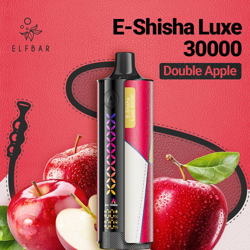 E - SHISHA LUXE 30000 Double Apple - ELFBAR