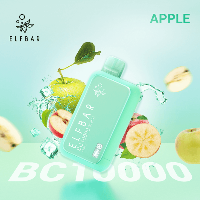 ELFBAR BC10000 10K Disposable Vape 20mg Apple 1Pack (10 PCs)