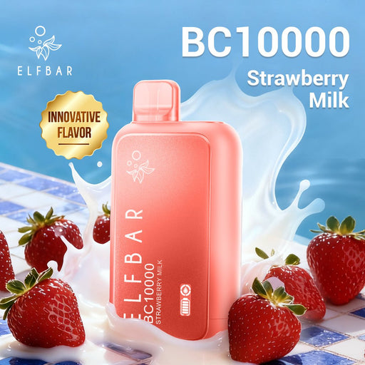 ELFBAR BC10000 Strawberry Milk 1Pc