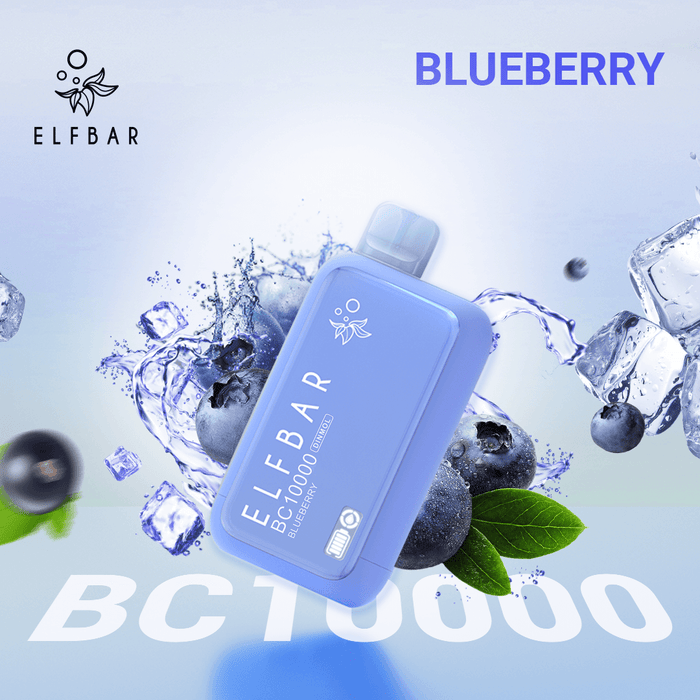 ELFBAR Disposable Vape BC10000 Blueberry Ice - ELFBAR