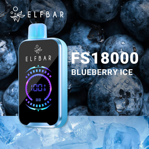 ELFBAR Disposable Vape FS18000 Blueberry - ELFBAR