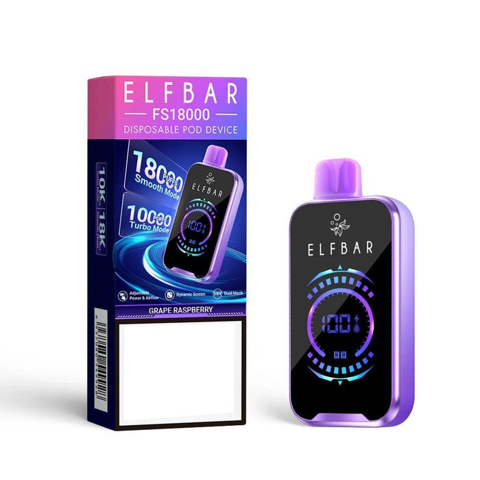 ELFBAR Disposable Vape FS18000 Puffs （All Options） - ELFBAR