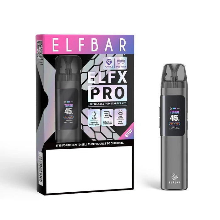 ELFBAR ELFX PRO Refillable Pod Vape Kit ELFBAR ELFX PRO Refillable Pod Vape Kit