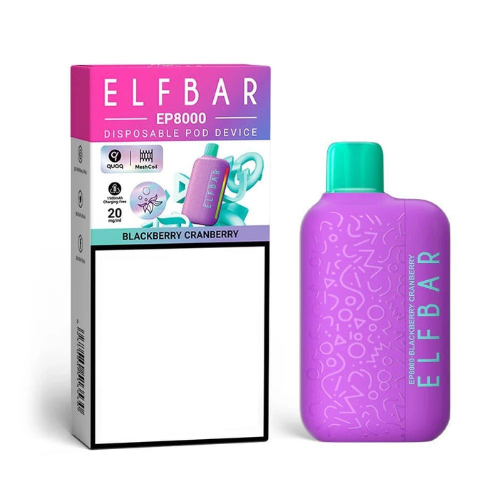 ELFBAR EP8000 2% Disposable Vape (All Options) - ELFBAR