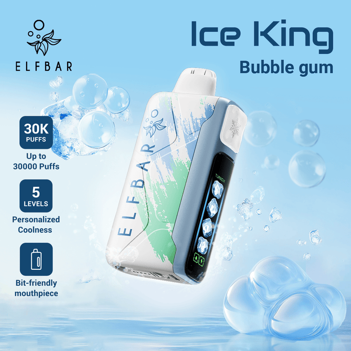 ELFBAR Ice King Disposable Vape Bubble Gum ELFBAR Ice King Disposable Vape Bubble Gum