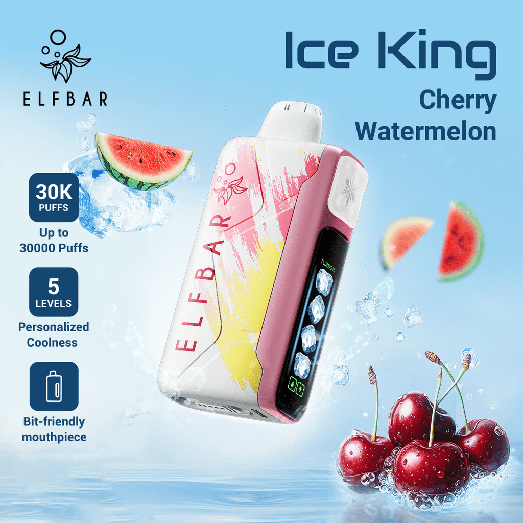 海外限定！Elfbar WaterMelon Ice elfbar-ice-king-disposable-