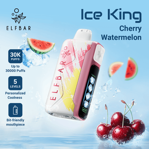 ELFBAR Ice King Disposable Vape Cherry Watermelon - ELFBAR