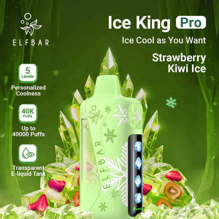 ELFBAR Ice King Pro Disposable Vape Winter Edition (New Product Arrival!!) - ELFBAR
