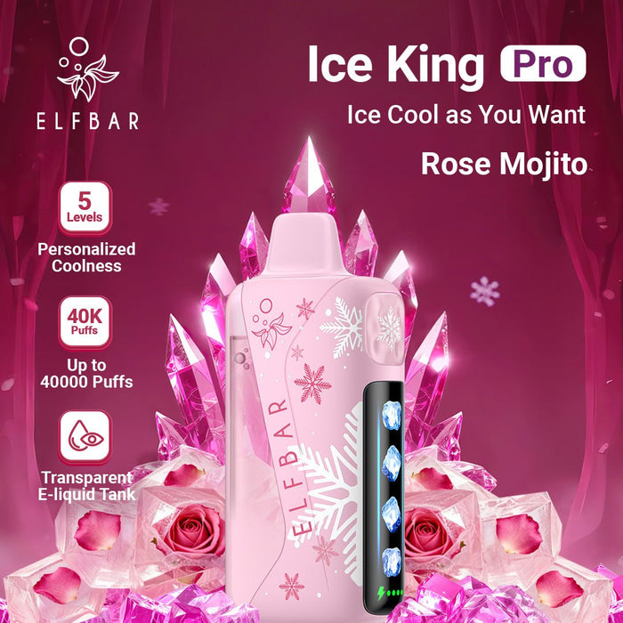 ELFBAR Ice King Pro Disposable Vape Winter Edition (New Product Arrival!!) - ELFBAR