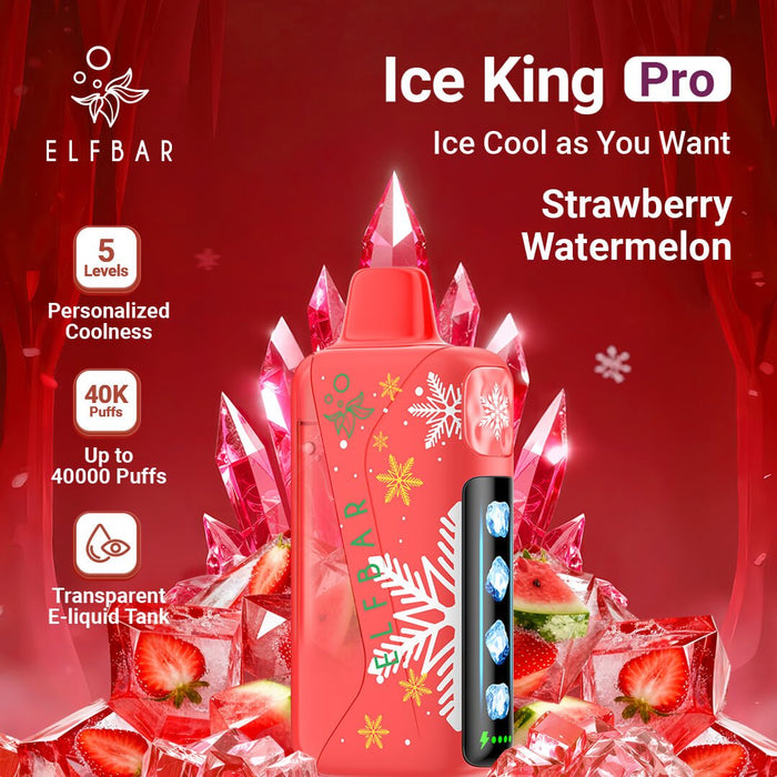 ELFBAR Ice King Pro Disposable Vape Winter Edition (New Product Arrival!!) - ELFBAR
