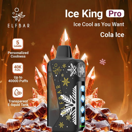 ELFBAR Ice King Pro Disposable Vape Winter Edition (New Product Arrival!!) - ELFBAR