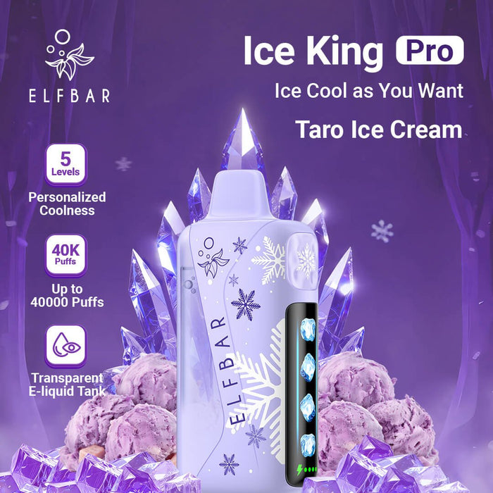 ELFBAR Ice King Pro Disposable Vape Winter Edition (New Product Arrival!!) - ELFBAR