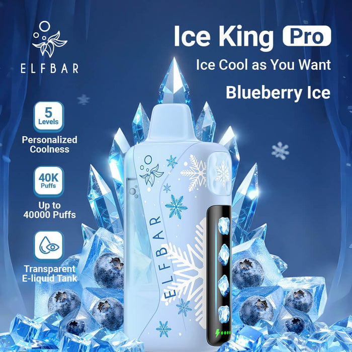 ELFBAR Ice King Pro Disposable Vape Winter Edition (New Product Arrival!!) - ELFBAR