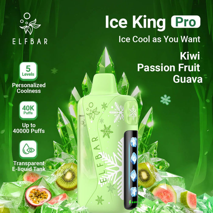 ELFBAR Ice King Pro Disposable Vape Winter Edition (New Product Arrival!!) - ELFBAR