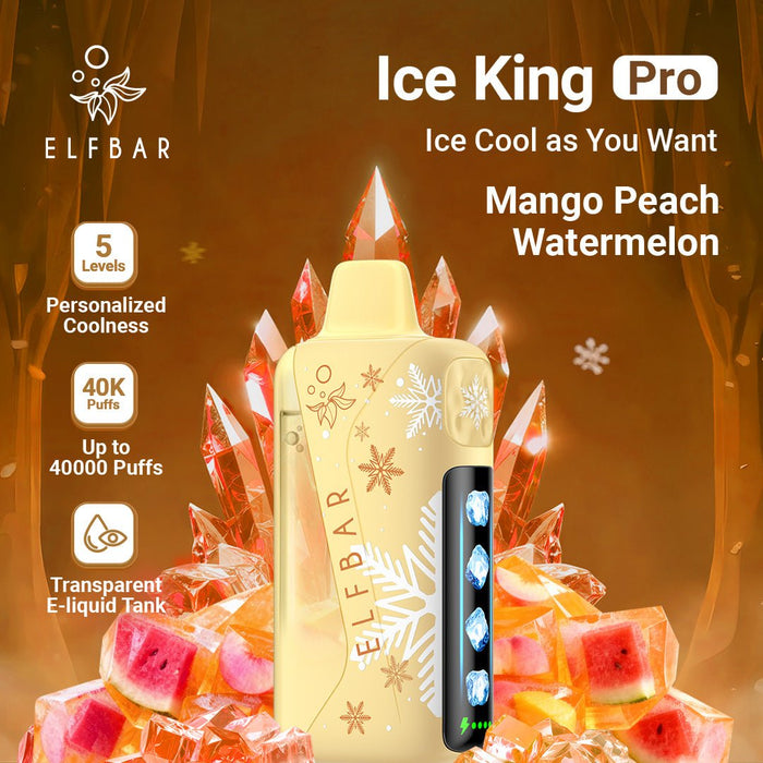 ELFBAR Ice King Pro Disposable Vape Winter Edition (New Product Arrival!!) - ELFBAR