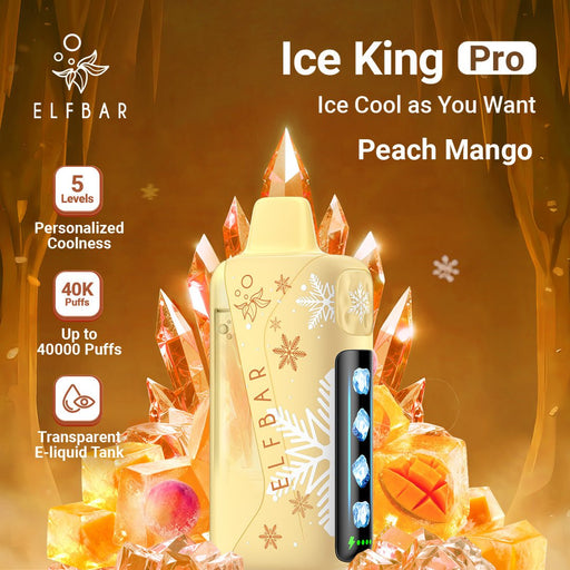 ELFBAR Ice King Pro Disposable Vape Winter Edition (New Product Arrival!!) - ELFBAR