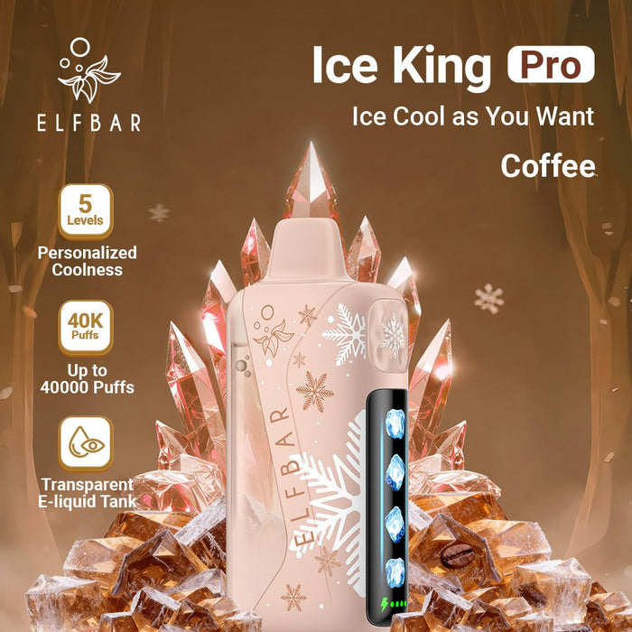 ELFBAR Ice King Pro Disposable Vape Winter Edition (New Product Arrival!!) - ELFBAR