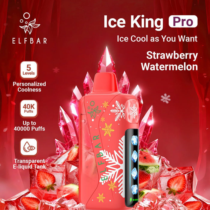 ELFBAR Ice King Pro Disposable Vape Winter Edition (New Product Arrival!!) - ELFBAR