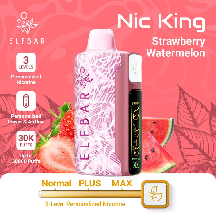 ELFBAR King Strawberry Watermelon - ELFBAR