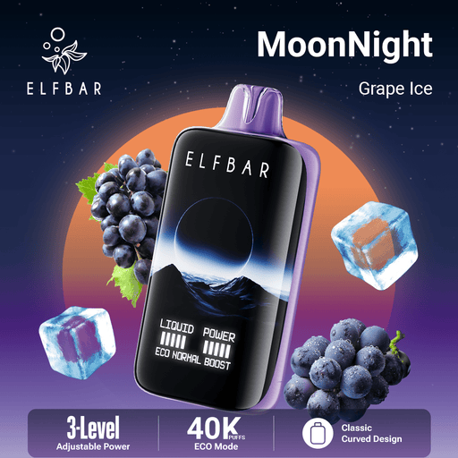 ELFBAR MoonNight Grape Ice 1Pc