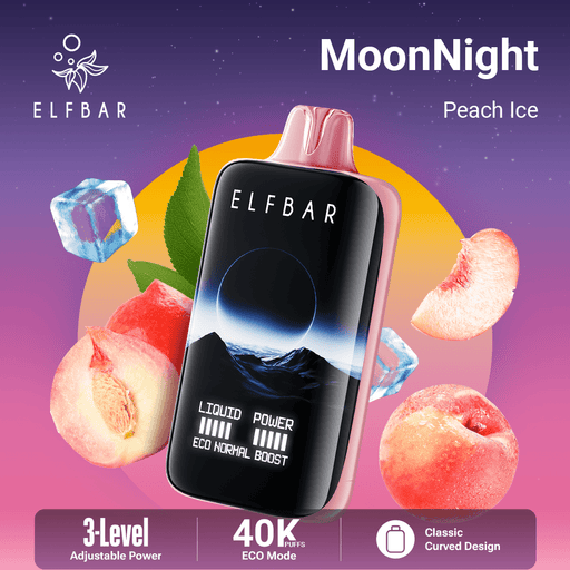 ELFBAR MoonNight Peach Ice 1Pc