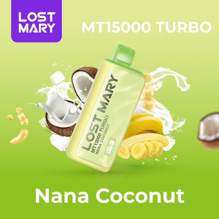 ELFBAR MT15000 TURBO Disposable Vape Nana Coconut - ELFBAR