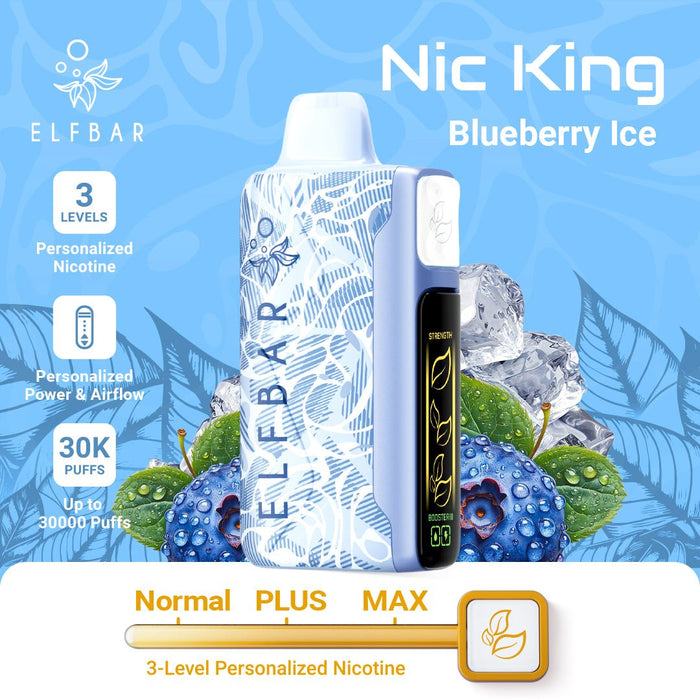 ELFBAR Nic King Disposable Vape (All Flavors) - ELFBAR