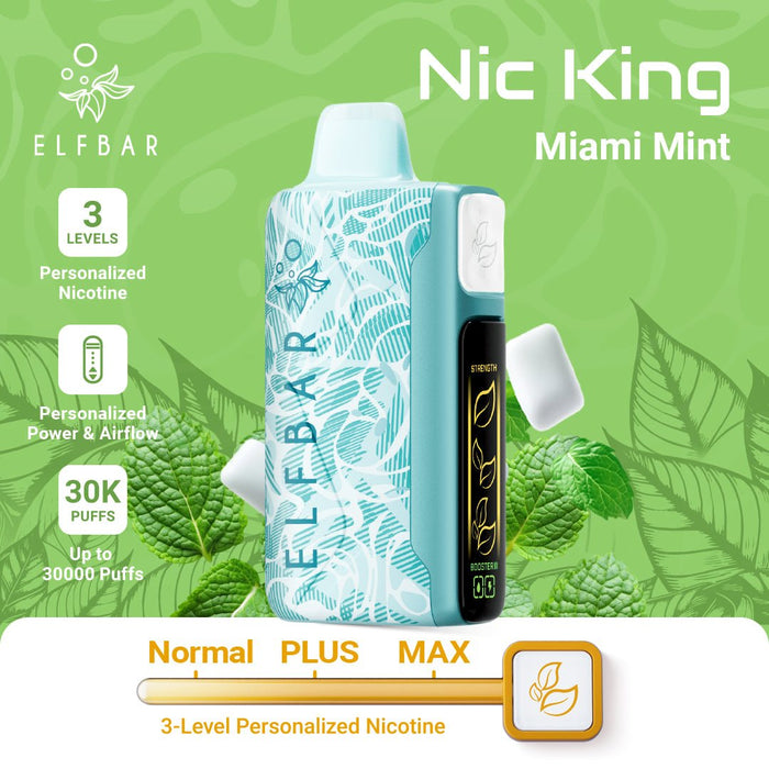 ELFBAR Nic King Disposable Vape (All Flavors) - ELFBAR
