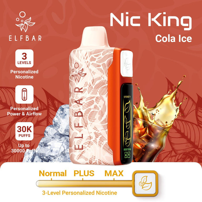 ELFBAR Nic King Disposable Vape (All Flavors) - ELFBAR